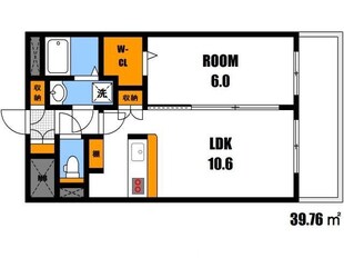 大町駅 徒歩5分 4階の物件間取画像